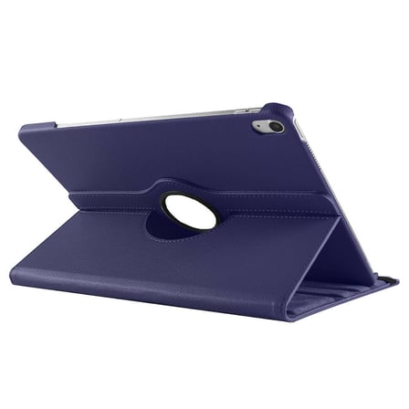 iPad Air 13 2025 M3 ​NRTK Dönebilen Standlı Kılıf - Mor