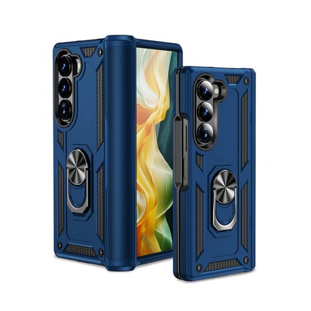 Galaxy Z Fold 6 Kılıf Kamera Koruyucu Manyetik Standlı Tank Koruma Mobilteam