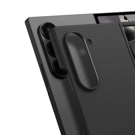 Galaxy Z Fold 6 Kılıf Zore Sert Kıpta Kapak-Mavi
