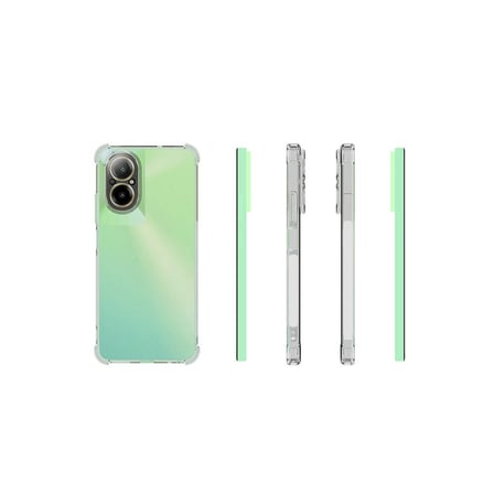 Realme 12 Lite Kılıf Darbe Önleyici Anti Shock Özellikli Kamera Korumalı Silikon Novatech