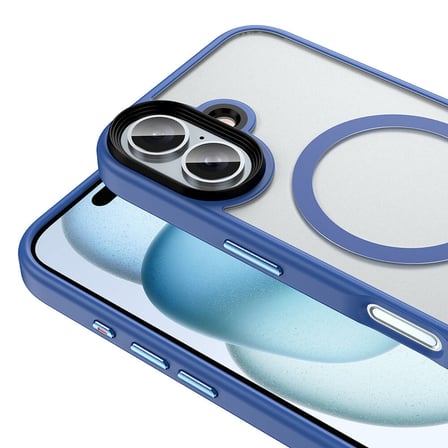 iPhone 16 Plus Kılıf MagSafe Destekli Kamera Yükseltili Mat Parmak İzi Tutmayan Silikon FORUMSHOP