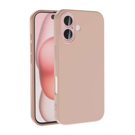 Lexroo iPhone 16 LSR Lansman TPU Silikon İnce Kılıf - Gold