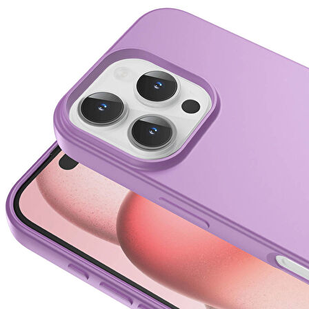 Apple iPhone 16 Pro Kılıf Zore LSR Lansman Kapak-Gümüş