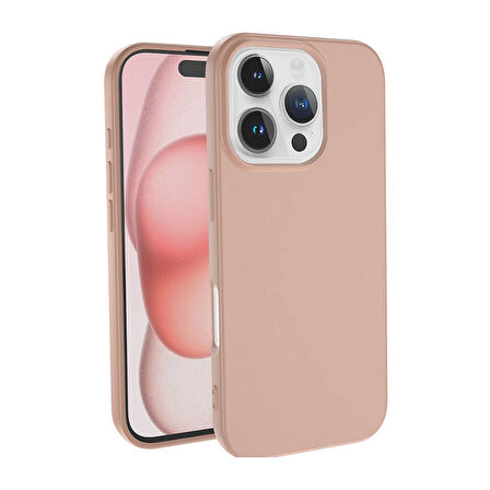 Apple iPhone 16 Pro Max Kılıf Zore LSR Lansman Kapak-Gold