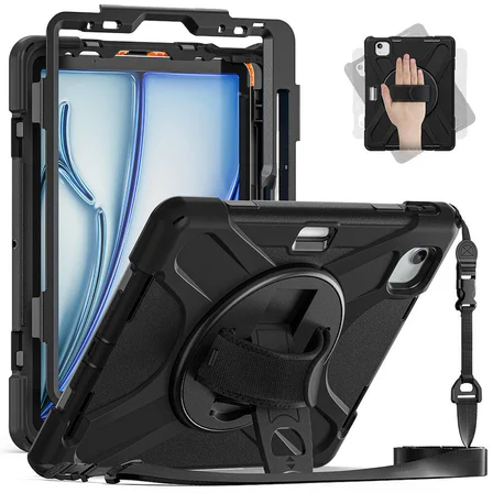 iPad Pro 11 2022 M2 ​OMSY Defender Tablet Silikon - Siyah