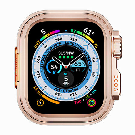Apple Watch 7 45mm to Apple Watch Ultra 49mm Kasa Dönüştürücü Zore Watch Gard 33