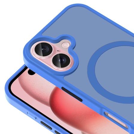 iPhone 16 Kılıf MagSafe Destekli Kamera Yükseltili Silikon Mat Parmak İzi Tutmayan Novatech
