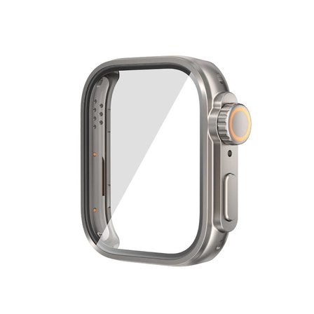 Huawei Watch Fit 3 to Apple Watch Ultra 49mm Kasa Dönüştürücü ve Ekran Koruyucu NRTK Watch Gard 33 -
