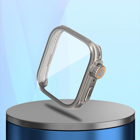 Huawei Watch Fit 3 to Apple Watch Ultra 49mm Kasa Dönüştürücü ve Ekran Koruyucu NRTK Watch Gard 33 -