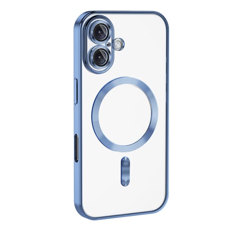 iPhone 16 Plus Kılıf MagSafe Kamera Lens Korumalı Logo Gösteren İnce Hafif Novatech