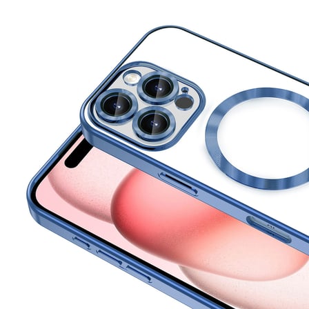 iPhone 16 Pro Kılıf MagSafe Kamera Lens Korumalı Logo Gösteren İnce Hafif Novatech