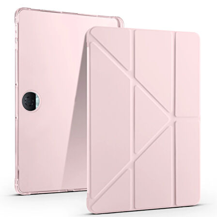 Honor Pad 9 Kılıf Zore Tri Folding Kalem Bölmeli Standlı Kılıf
