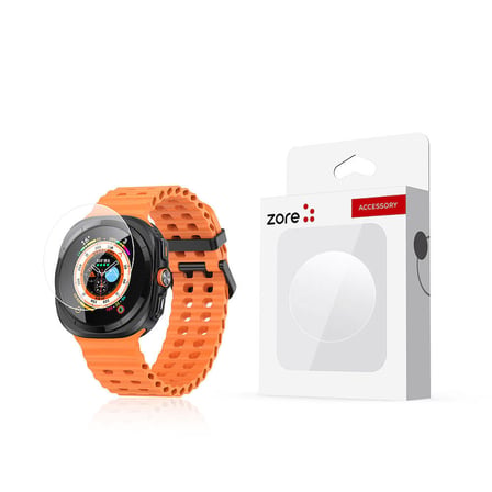 Galaxy Watch Ultra 47mm NRTK PMMA Pet Saat Ekran Koruyucu - Şeffaf