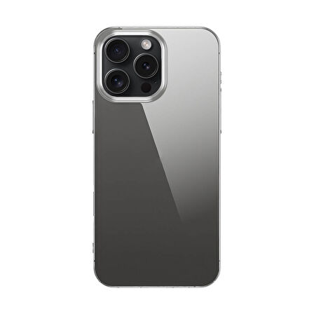 iPhone 16 Pro Kılıf Ultra İnce Sert Kamera Çıkıntılı Şeffaf  Vonn Kapak