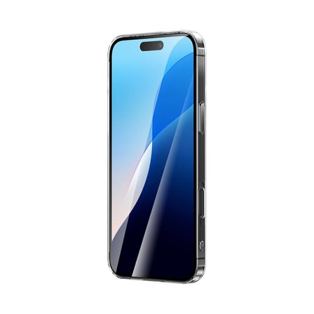 iPhone 16 Plus Kılıf Ultra İnce Sararmaz Sert Mika Kamera Yükseltili MNC