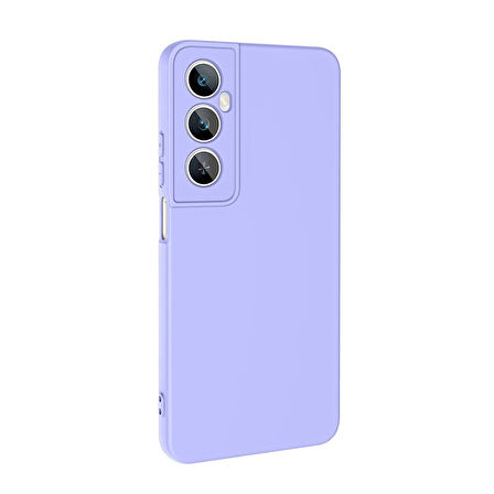 Realme C65 4G Kılıf Zore Mara Lansman Kapak-Lila