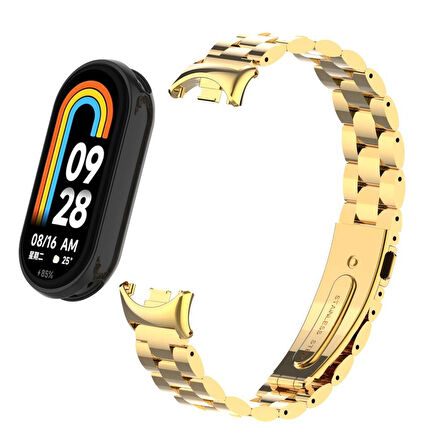 Xiaomi Mi Band 8 KRD-04 Metal Kordon-Gold