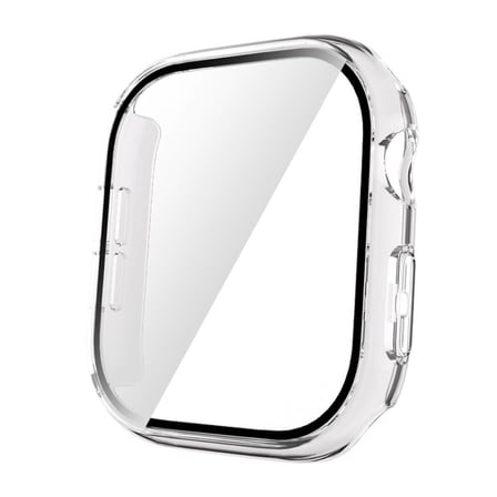 Watch 10 42mm Sert PC Kasa ve Ekran Koruyucu NRTK Watch Gard 35 - Şeffaf