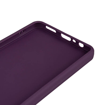 Vendas Realme C65 4G Kılıf Zore Biye Silikon-Mor