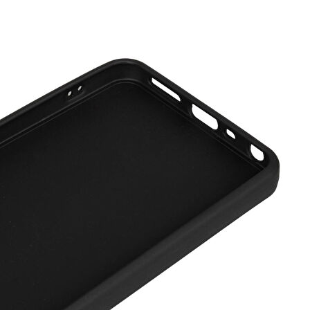 Oppo A38 Kılıf Zore Biye Silikon-Siyah