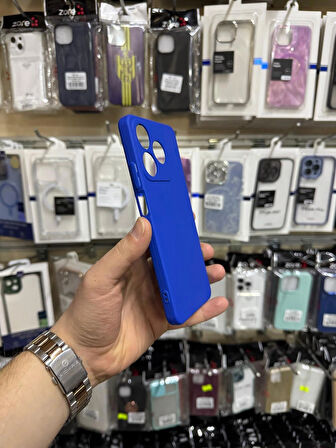 Realme C63 Kılıf Zore Biye Silikon