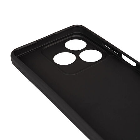 Realme C63 Kılıf Zore Biye Silikon-Siyah