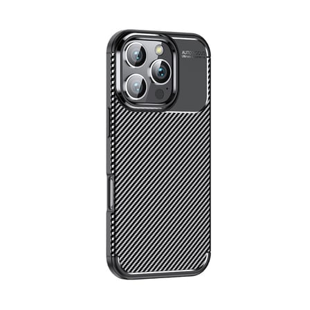 iPhone 16 Pro Uyumlu NRTK Negro Silikon Kapak-Siyah