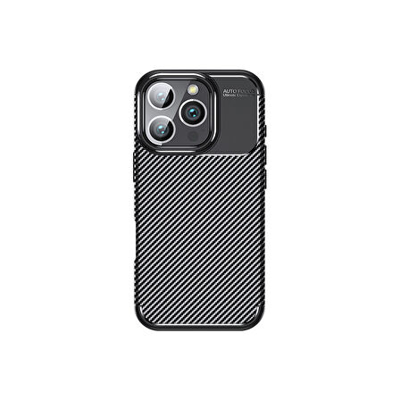 iPhone 16 Pro Uyumlu Zore Negro Silikon Kapak-Siyah