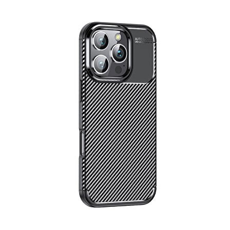 iPhone 16 Pro Uyumlu Zore Negro Silikon Kapak-Siyah