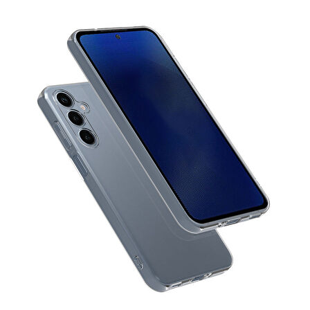 Galaxy A16 Uyumlu Zore Süper Silikon Kapak-Şeffaf