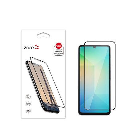 Galaxy A06 Zore Seramik Ekran Koruyucu