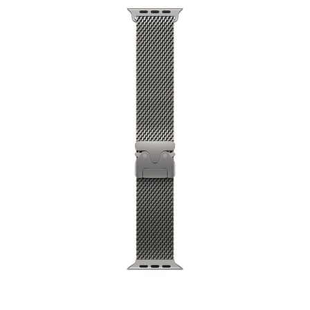 Watch 44mm MKST KRD-121 Metal Hasır Kordon-Gümüş