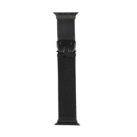 Apple Watch 42mm NRTK KRD-25 Metal Hasır Kordon-Gümüş