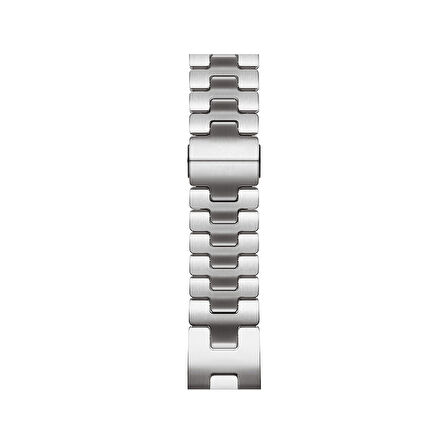 Apple Watch 44mm Zore KRD-125 Metal Kordon Strap Kayış-Siyah
