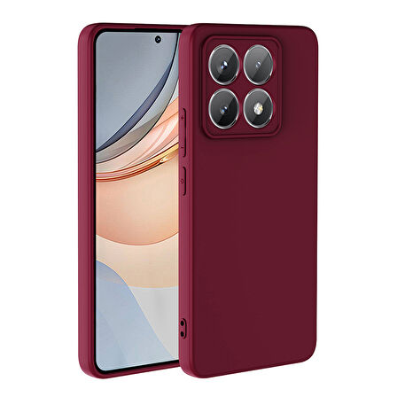 Xiaomi 14T Pro Uyumlu Kılıf Zore Mara Lansman Kapak-Koyu Mor