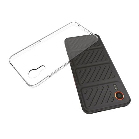 Galaxy Xcover7 Uyumlu Zore Süper Silikon Kapak