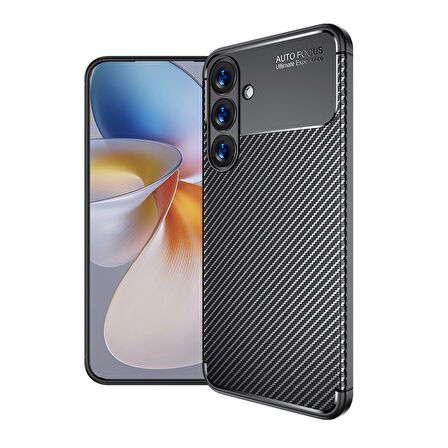 Galaxy S25 Uyumlu Kılıf Zore Negro Silikon Kapak-Siyah