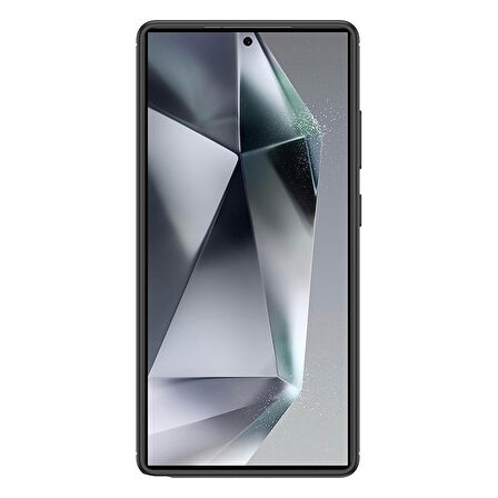 Galaxy S25 Ultra Uyumlu Kılıf Zore Negro Silikon Kapak-Siyah