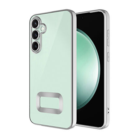 Samsung Galaxy A16 Kılıf Kamera Korumalı Logo Gösteren Omega Kapak