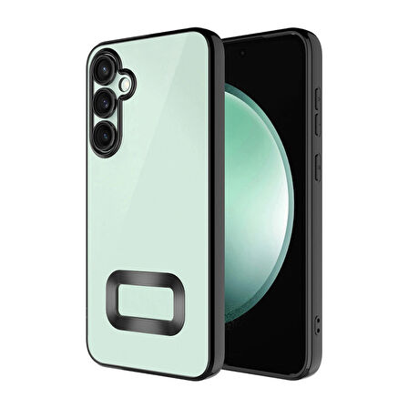 Galaxy A16 Kılıf Kamera Korumalı Logo Gösteren Zore Omega Kapak
