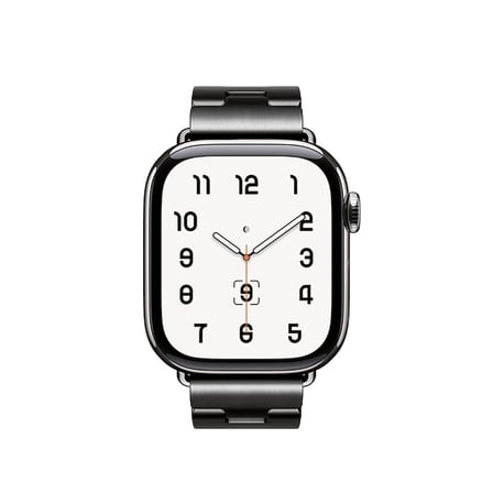 Apple Watch 7 45mm NRTK KRD-125 Metal Kordon Strap Kayış-Gümüş