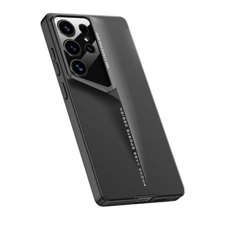 Galaxy S25 Ultra Uyumlu Kılıf Ultra İnce Kamera Korumalı Sert Rubber MKST Procase Kapak-Gold