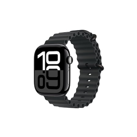 Lexroo Apple Watch 10 42mm Silikon Kordon - Mat Siyah