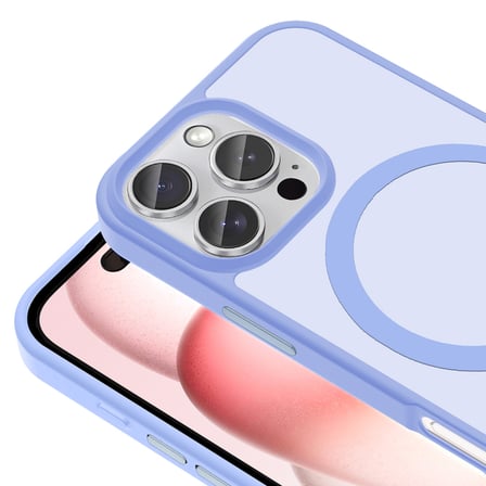iPhone 16 Pro Max Kılıf MagSafe Destekli Kamera Yükseltili Silikon Mat Parmak İzi Tutmayan Novatech
