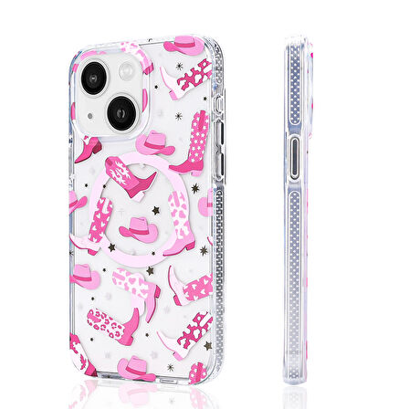 iPhone 15 Kılıf Magsafe Şarj Özellikli Stilo Kapak