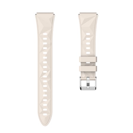 Huawei Watch GT5 Pro 42mm Uyumlu NRTK KRD-129 Silikon Kordon Strap Kayış-Pembe