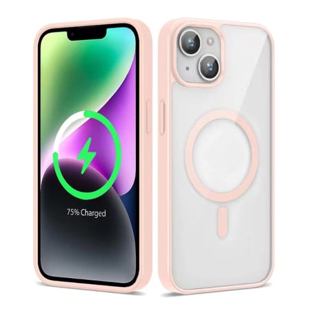 İphone 13 Kılıf Kenarlar İ̇Nce Arka Kısım Mage Kamera Yükseltili Silikon Maks