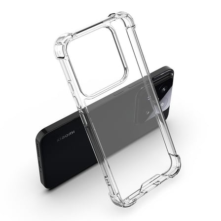 Xiaomi 14T Pro Uyumlu Kılıf NRTK Nitro Anti Shock Silikon-Şeffaf