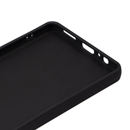 Tecno Pova 6 Uyumlu Kılıf Zore Biye Silikon-Siyah
