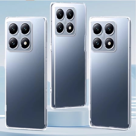 Xiaomi 14T Kılıf Kamera Korumalı Şeffaf Kalın Üstün Koruma Silikon Novatech